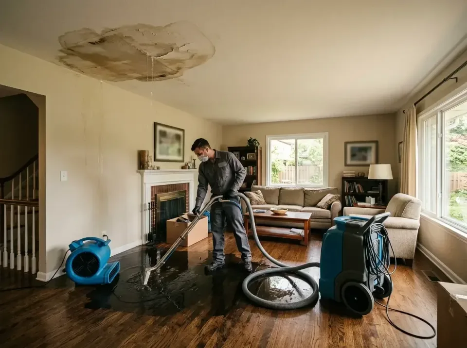 attic-pipe-burst-ceiling-drip-008 — frequently asked questions, Water Damage Restoration & Carpet Care in Farm Loop, AK